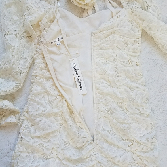 For Love & Lemons Belladonna Mini Dress - Picture 9 of 12